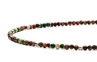 Necklace Antracite Girocolli in Semiprecious stones Pietre dure CL32 CAPALBIO - CL32 CAPALBIO